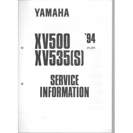 Manuel d'atelier Yamaha XV 535 - XV 535 S  de 1994