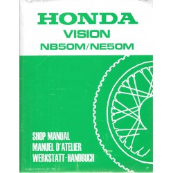 HONDA VISION NB 50 M / NE 50 M de 1985 (06 / 1985)