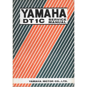 YAMAHA DT 1C  250 (manuel atelier en anglais 01 / 1970) 