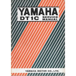 YAMAHA DT 1C  250 (manuel atelier en anglais 01 / 1970) 