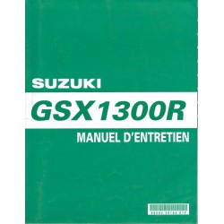 Manuel atelier SUZUKI GSX 1300 RX modèle 1999