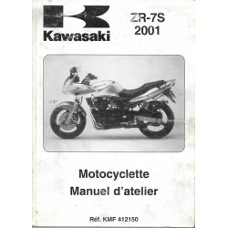 Manuel atelier KAWASAKI  ZR-7S de 2001