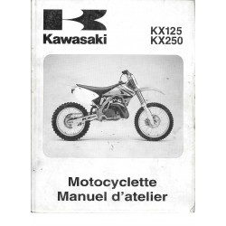 Manuel atelier KAWASAKI KX 125 / 250 de 2003