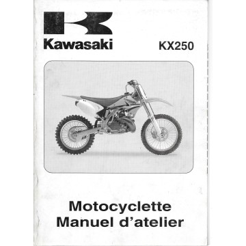 Manuel atelier KAWASAKI KX 250 de 2005