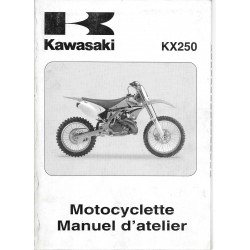 Manuel atelier KAWASAKI KX 250 de 2005