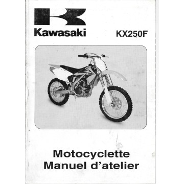 Manuel atelier KAWASAKI KX 250 F de 2004 / 2005
