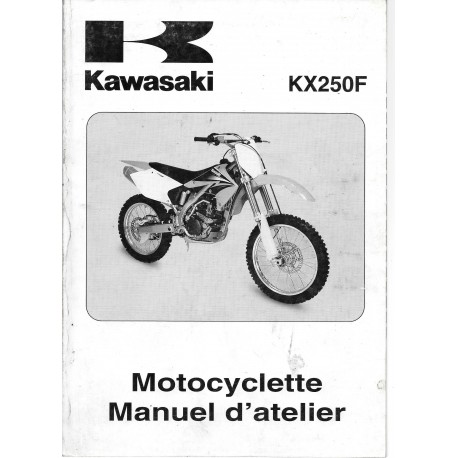 Manuel atelier KAWASAKI KX 250 F de 2004 / 2005