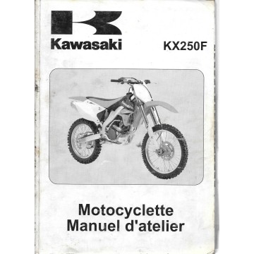 Manuel atelier KAWASAKI KX 250 F de 2006