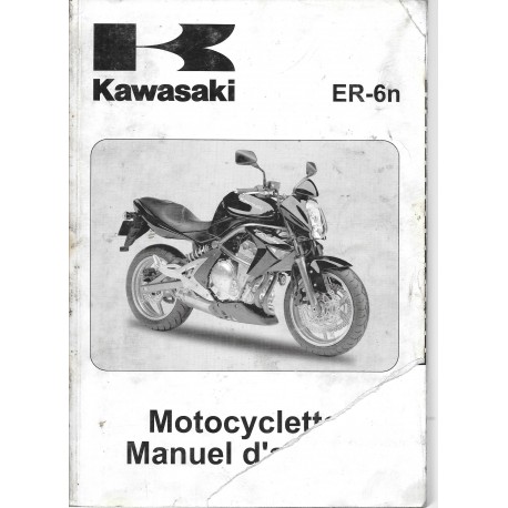 Manuel atelier KAWASAKI ER-6n de 2006