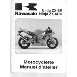 Manuel atelier KAWASAKI INJA ZX-6R et RR de 2003