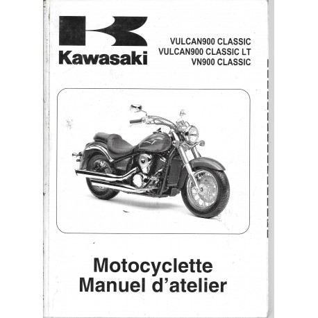 Manuel atelier KAWASAKI VN 900 CLASSIC de 2006