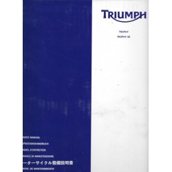 Manuel atelier TRIUMPH TROPHY 1215 cc (09 / 2012)