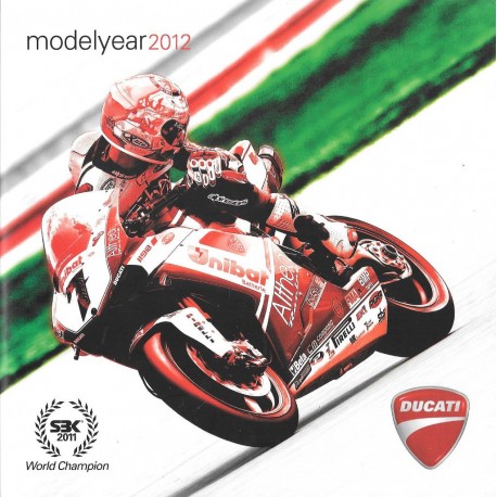 Prospectus original  DUCATI Gamme 2012