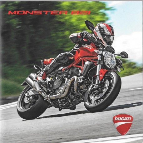Prospectus original  DUCATI MONSTER 821