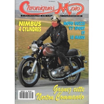 CHRONIQUES MOTO n° 38  AVRIL 1992