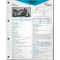 YAMAHA YZF 750 R de 1993 / 1994  (Fiche RMT)