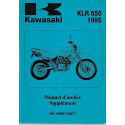 Manuel atelier KAWASAKI KLR  650  (1995)