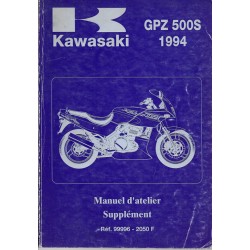 Manuel atelier KAWASAKI GPZ 500 S  (1994)