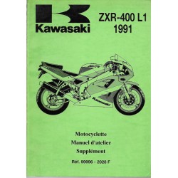 Manuel atelier KAWASAKI ZXR-400 L1  (1991)