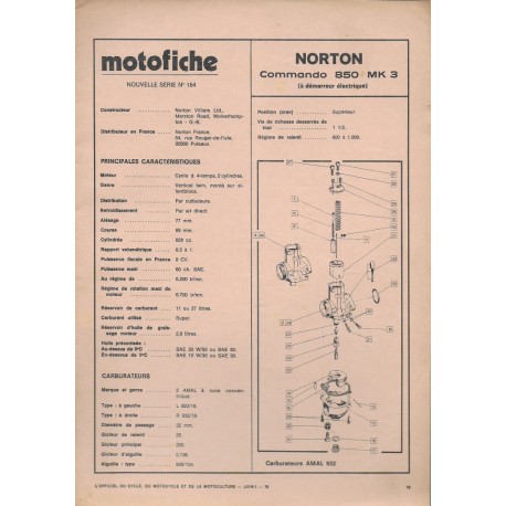 1975-77 Norton Commando 850 Mark III Primary Cover Complete Sealing Kit (OEM)