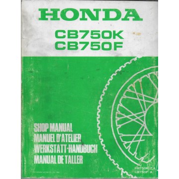 HONDA CB 750 K et F (Manuel de base novembre 1981)