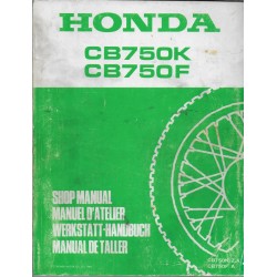HONDA CB 750 K et F (Manuel de base novembre 1981)