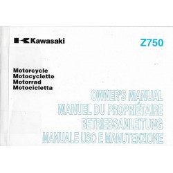 KAWASAKI Z 750-J (novembre 2003) modèle 2004