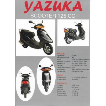 YAZUKA Scooter 125 cc