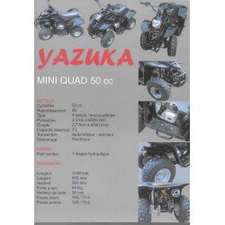 YAZUKA Mini Quad 50 cc