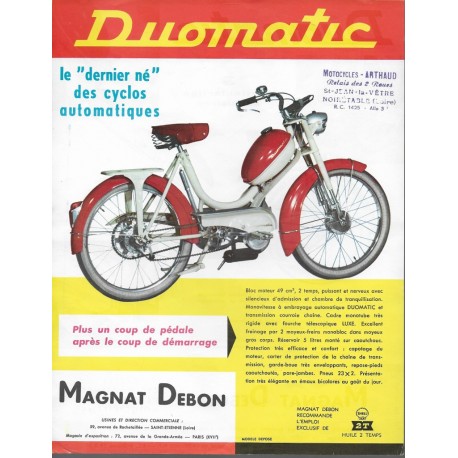 MAGNAT-DEBON DUOMATIC 49 cc