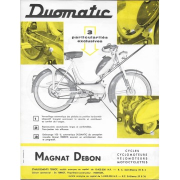 MAGNAT-DEBON DUOMATIC 49 cc
