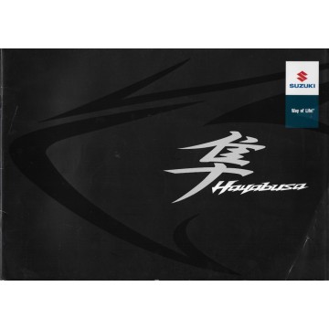 SUZUKI Catalogue HAYABUSA de 2008