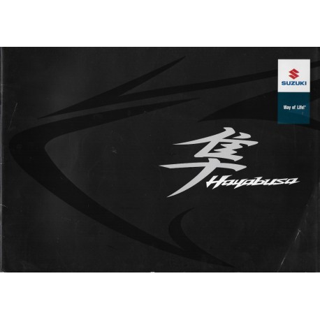 SUZUKI Catalogue HAYABUSA de 2008