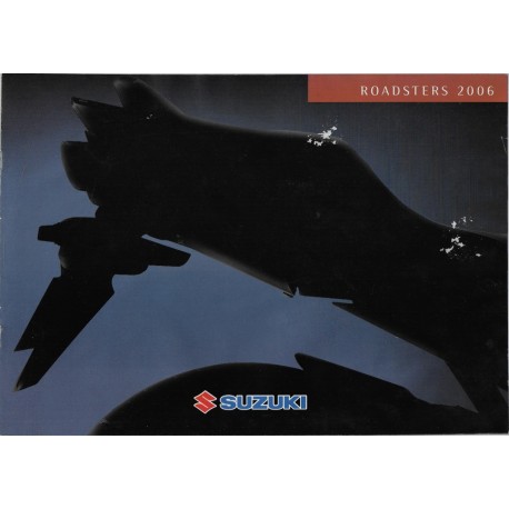 SUZUKI Catalogue Gamme Roadster de 2006