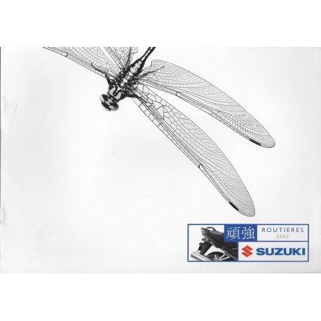 SUZUKI Catalogue Gamme Routières de 2007