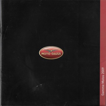 MOTO GUZZI Catalogue  gamme Motos 2009