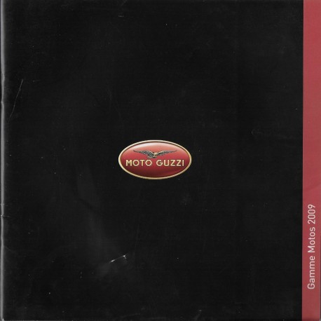 MOTO GUZZI Catalogue  gamme Motos 2009