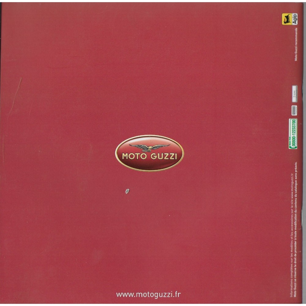 MOTO GUZZI Catalogue  gamme Motos 2009