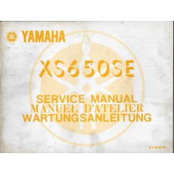 YAMAHA XS 650 (SE)  (supplément manuel atelier 01 /1979)