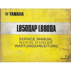 YAMAHA LB50IIAP / LB80IIA (manuel atelier) Type 550