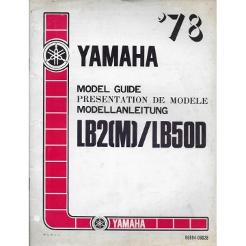 YAMAHA LB2(M) / LB50D Chappy (présentation 11 / 77) 