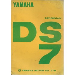 YAMAHA 250 cc DS7 de 1971 (suppl Manuel atelier 11/70)