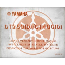  YAMAHA DT 250 (D) / 400 (D)  de 1977   (manuel atelier 11 / 76) ) 