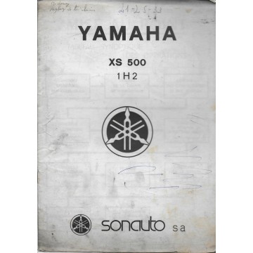 Informatin technique des YAMAHA XS 500 type 1H2