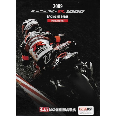 Prospectus YOSHIMURA racing SUZUKI GSXR de 2009