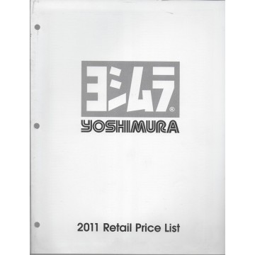 Catalogue YOSHIMURA  de 2011 en anglais.