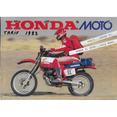 Gamme Honda - Motocross Honda