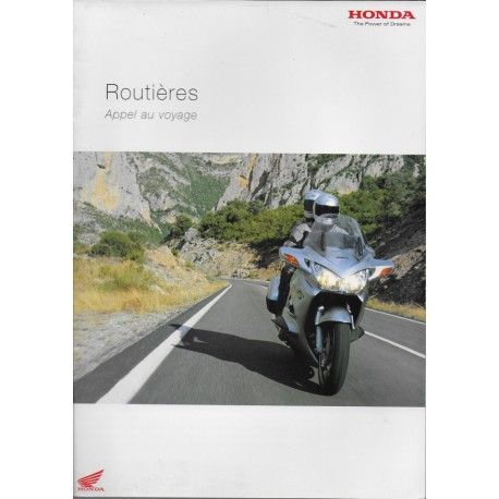 Prospectus Gamme Routières HONDA de 2004
