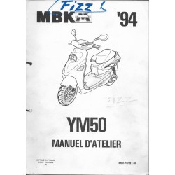 MBK / MOTOBECANE FIZZ 50cc  1994  (M.A. 05 / 94) type 4MV