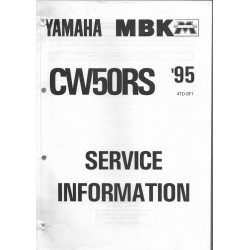 YAMAHA / MBK CW 50 RS 1995 (M.A. 05 / 95 ) type 4TD
